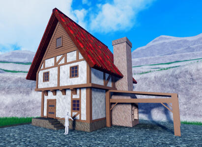 Medieval Blacksmith Angle 1